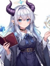 The Daughter of the Demon King studies magic restlessly!